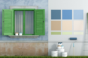 「リクラシ」へのお問い合わせから外壁塗装工事までの流れ